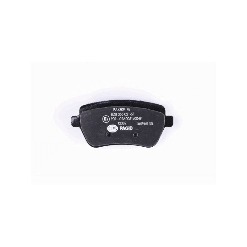 Pastiglie freno asse posteriore - HELLA