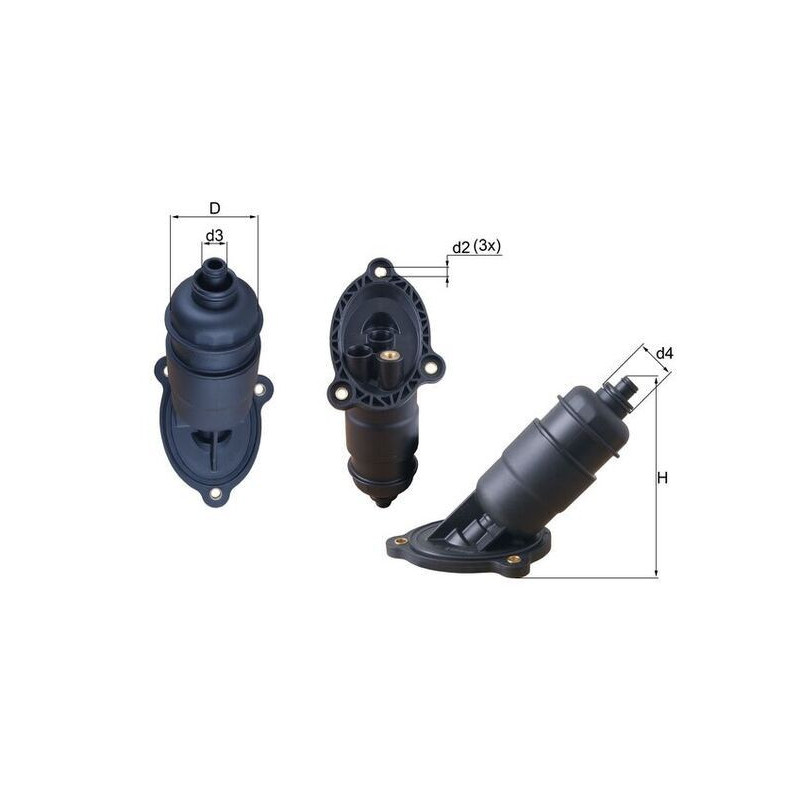 Filtro olio cambio automatico - MAHLE