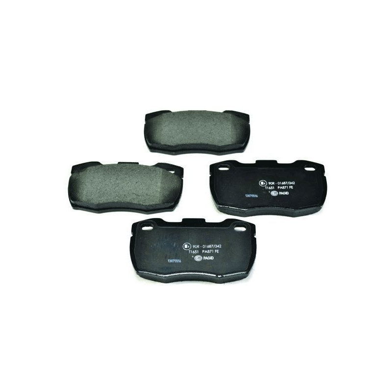 Pastiglie freno asse anteriore - HELLA