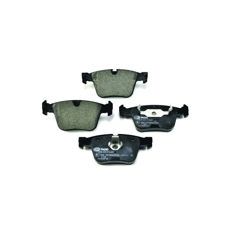 Pastiglie freno asse posteriore - HELLA