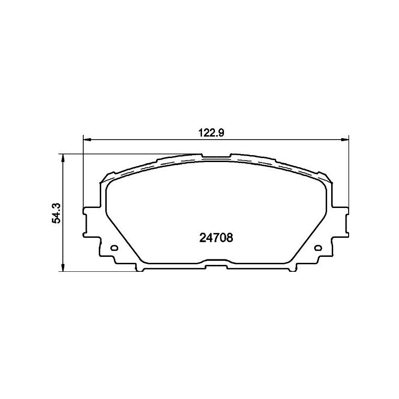 Pastiglie freno asse anteriore - HELLA