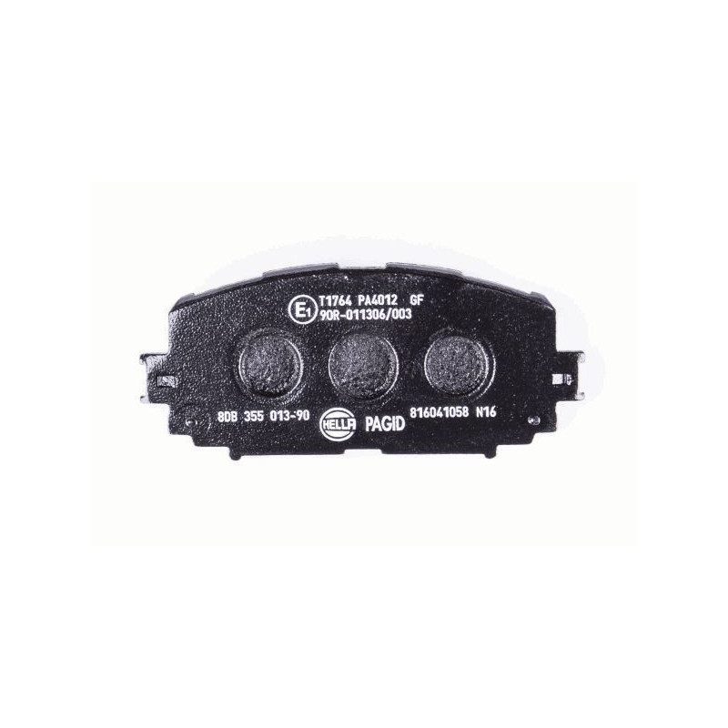 Pastiglie freno asse anteriore - HELLA