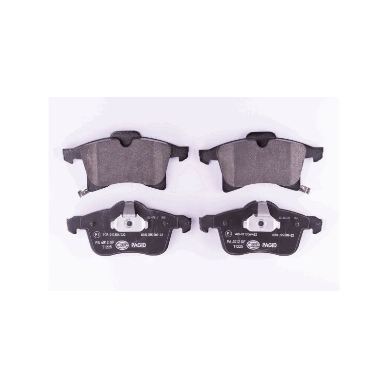 Pastiglie freno asse anteriore - HELLA