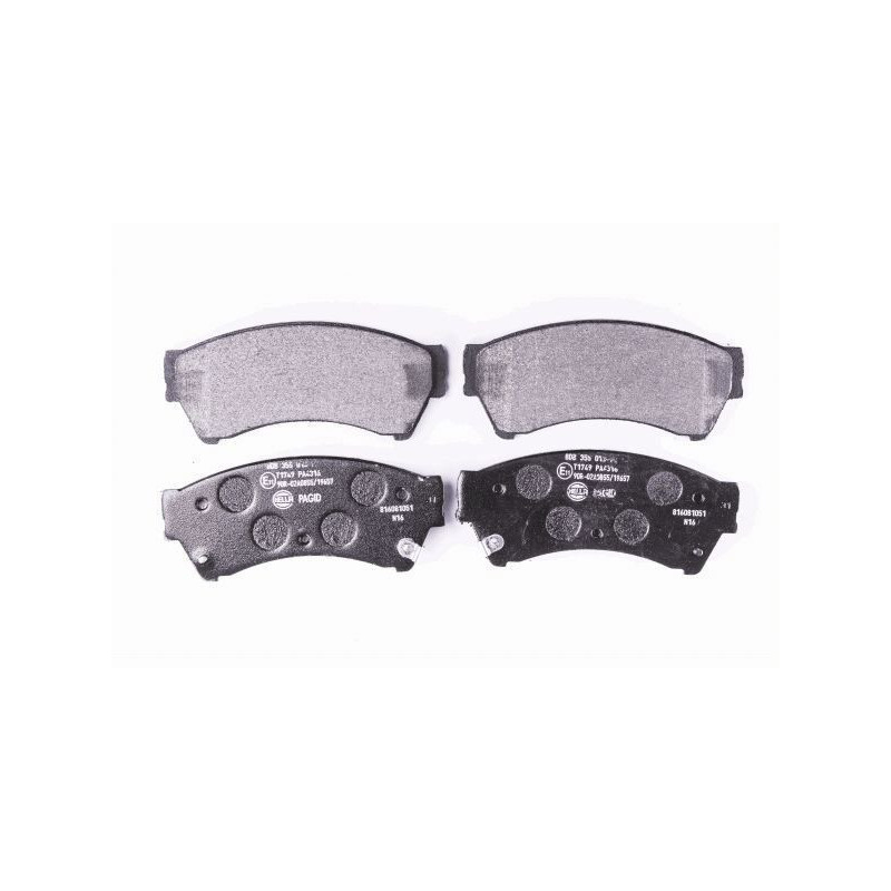 Pastiglie freno asse anteriore - HELLA