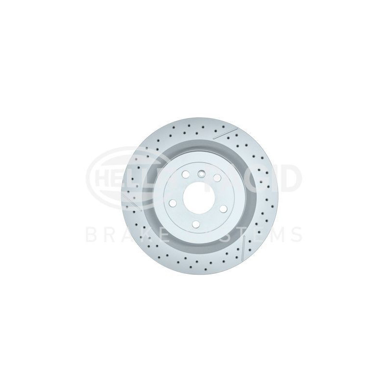 Disco freno asse posteriore - HELLA