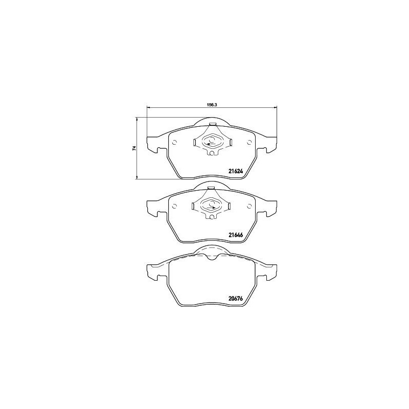 Pastiglie freno asse anteriore - HELLA