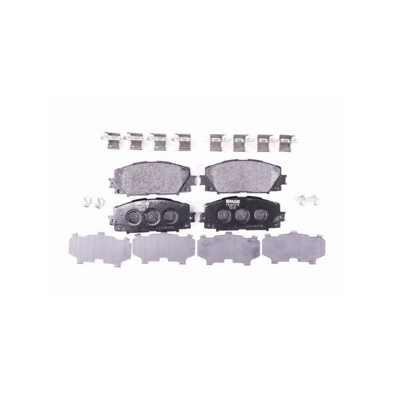 Pastiglie freno asse anteriore - HELLA