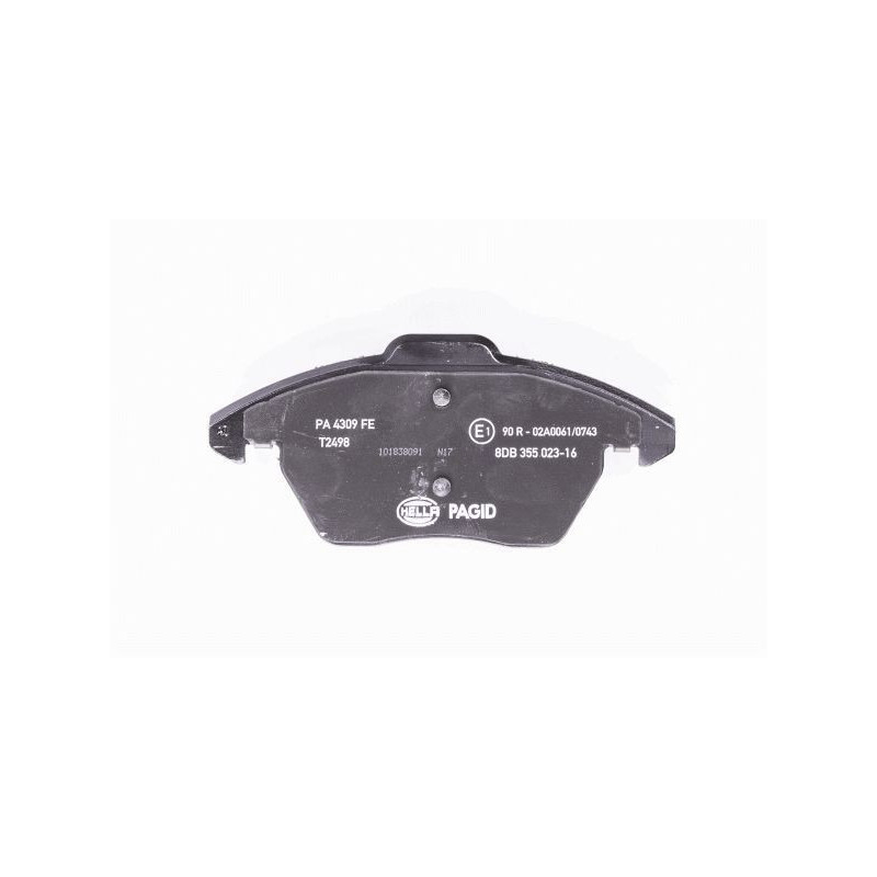 Pastiglie freno asse anteriore - HELLA