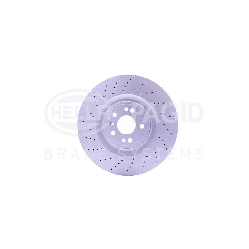Disco freno asse anteriore - HELLA