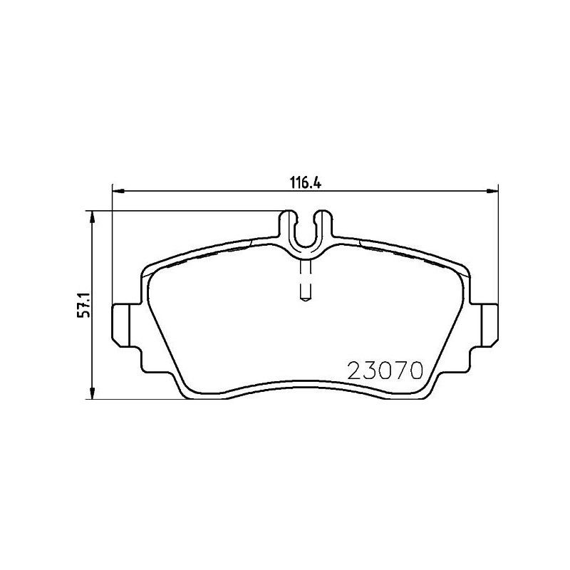 Pastiglie freno asse anteriore - HELLA