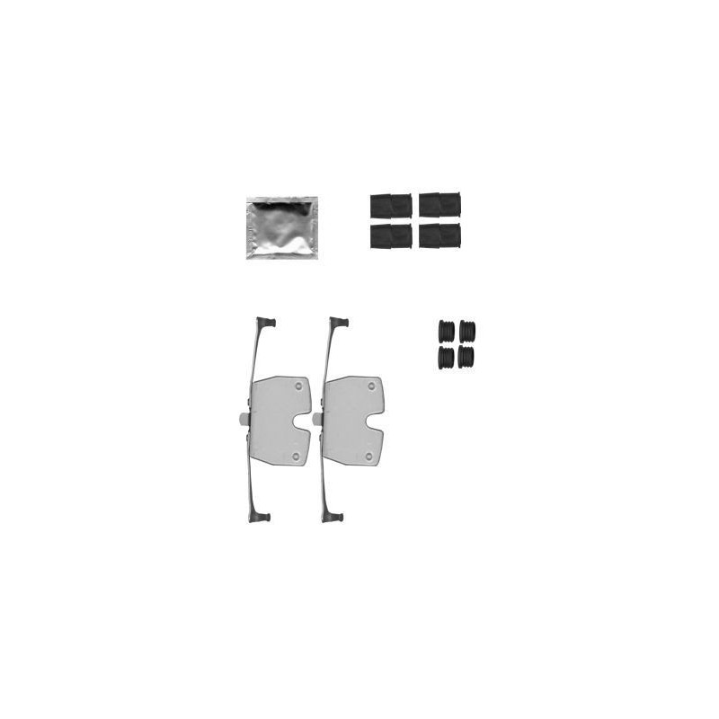 Pastiglie freno asse anteriore - HELLA