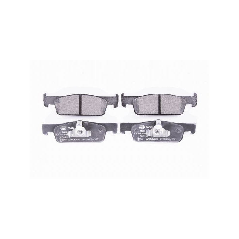 Pastiglie freno asse anteriore - HELLA