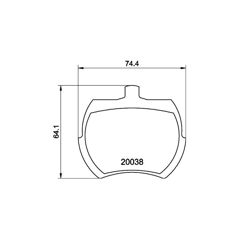 Pastiglie freno asse anteriore - HELLA