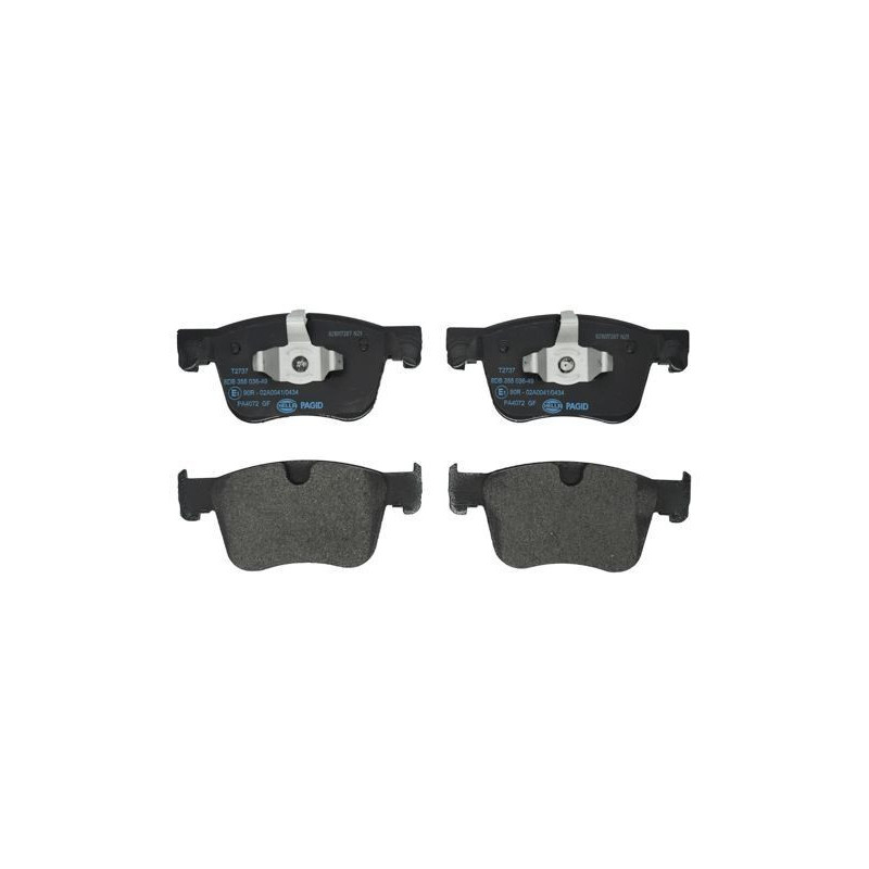 Pastiglie freno asse anteriore - HELLA