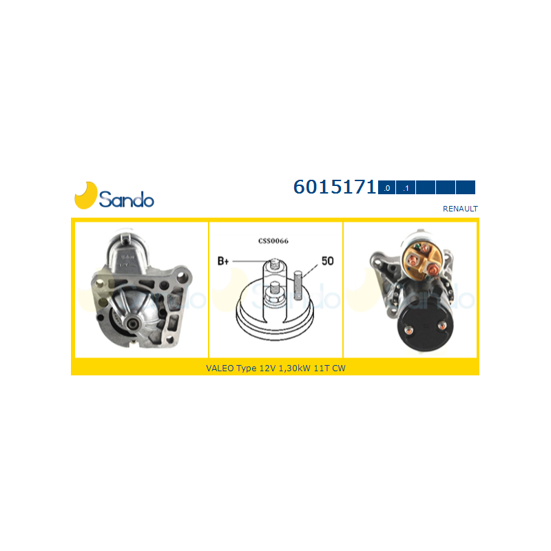 Motorino avviamento - SANDO