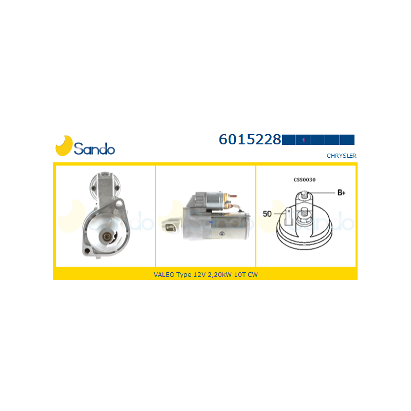 Motorino avviamento - SANDO