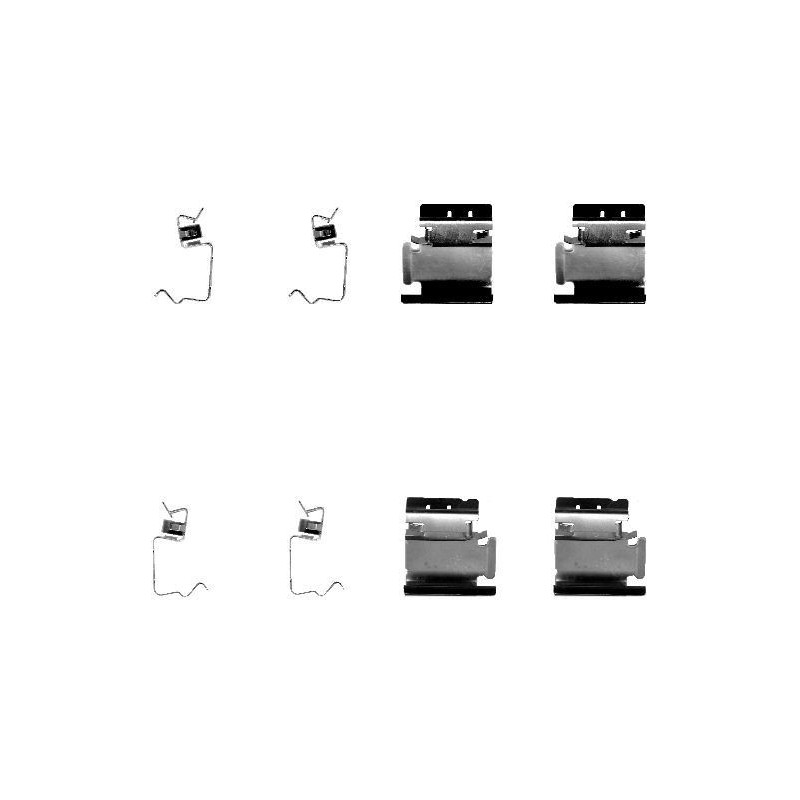 Pastiglie freno asse anteriore - HELLA