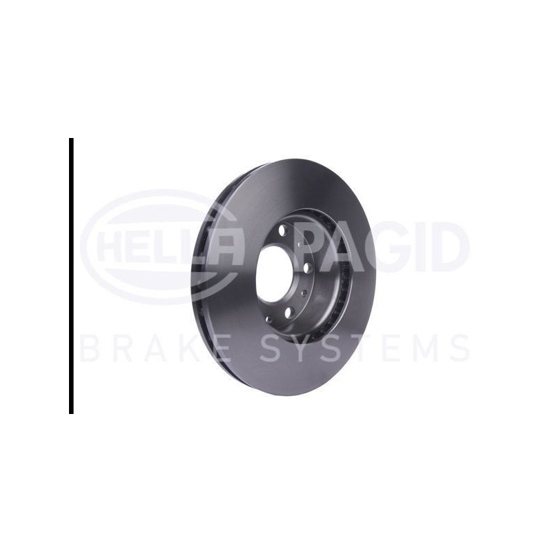 Disco freno asse anteriore - HELLA
