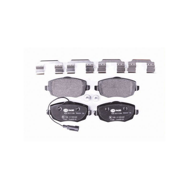 Pastiglie freno asse anteriore - HELLA