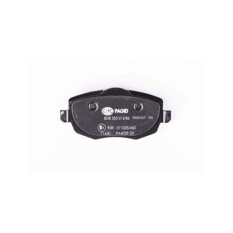 Pastiglie freno asse anteriore - HELLA