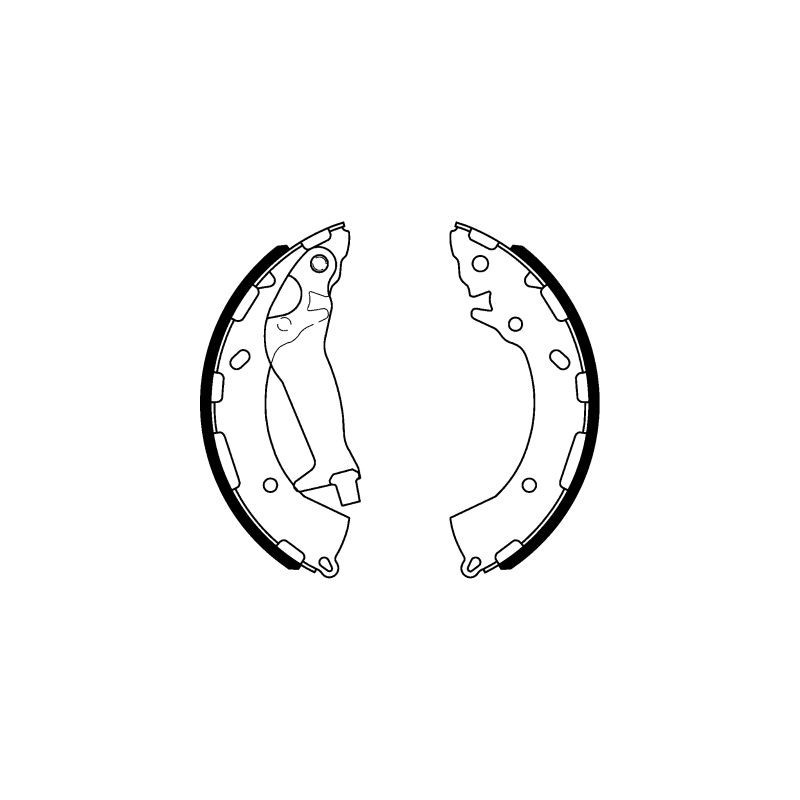 Ganasce freno - HELLA