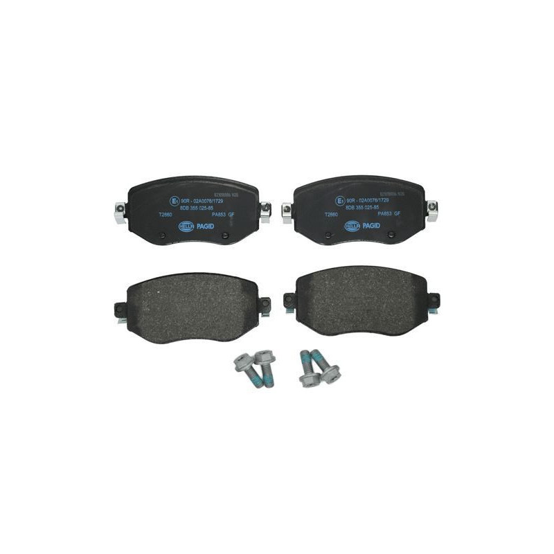 Pastiglie freno asse anteriore - HELLA