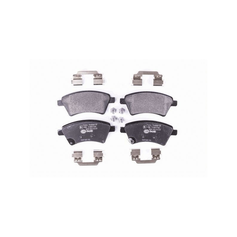 Pastiglie freno asse anteriore - HELLA