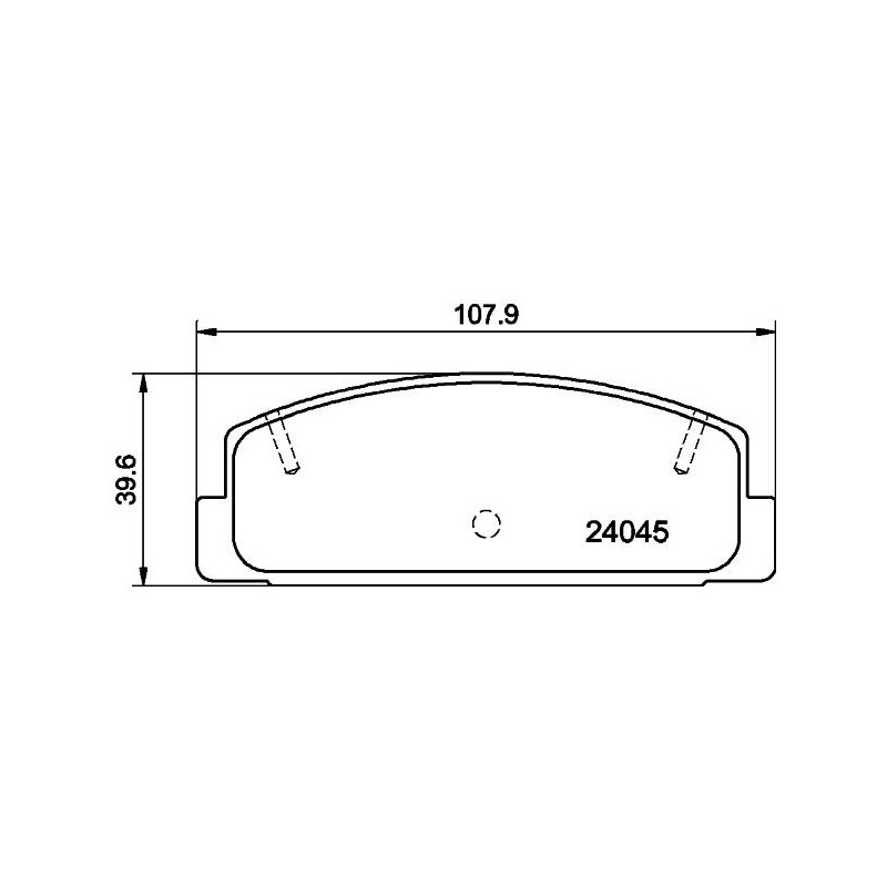 Pastiglie freno asse posteriore - HELLA