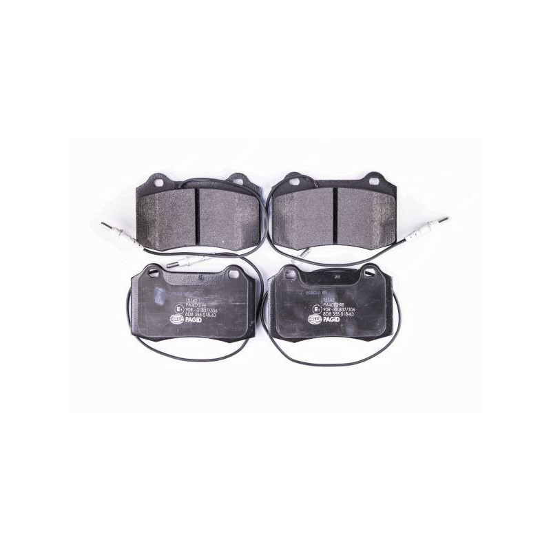 Pastiglie freno asse anteriore - HELLA