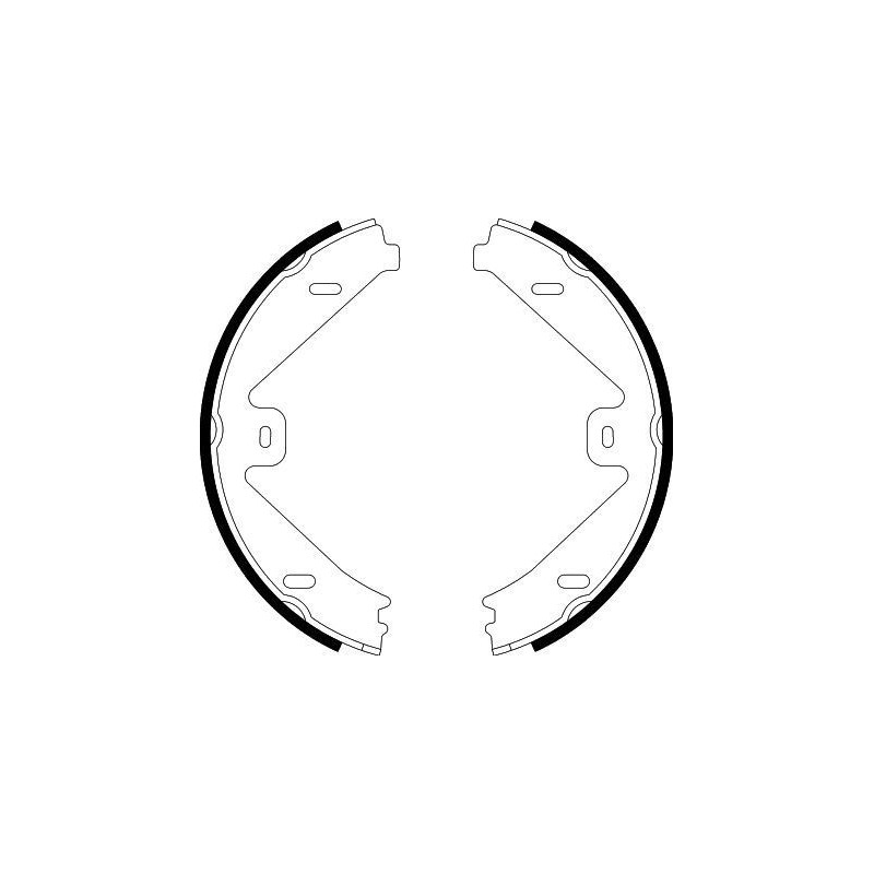 Ganasce freno - HELLA