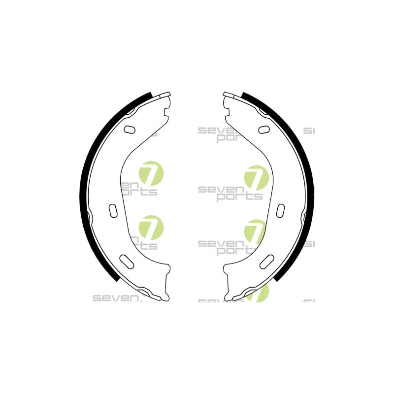 Ganasce freno - SEVEN