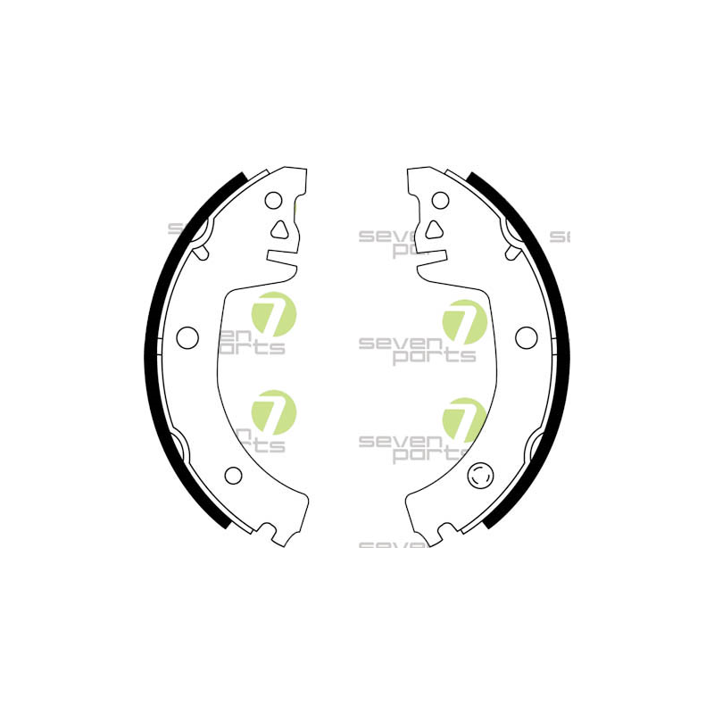 Ganasce freno - SEVEN