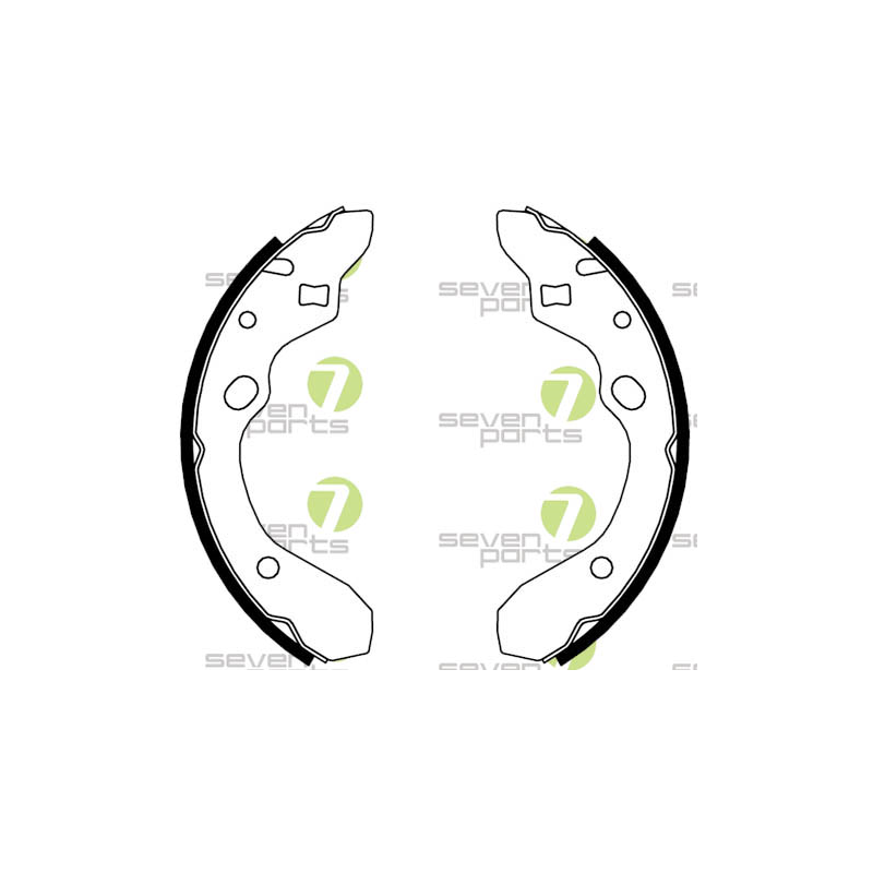 Ganasce freno - SEVEN