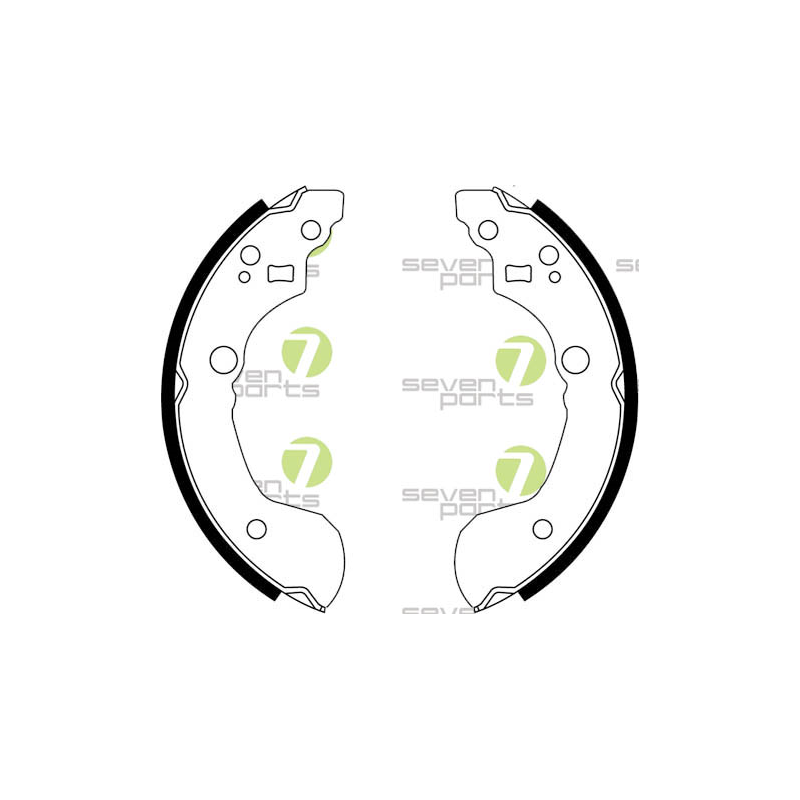 Ganasce freno - SEVEN