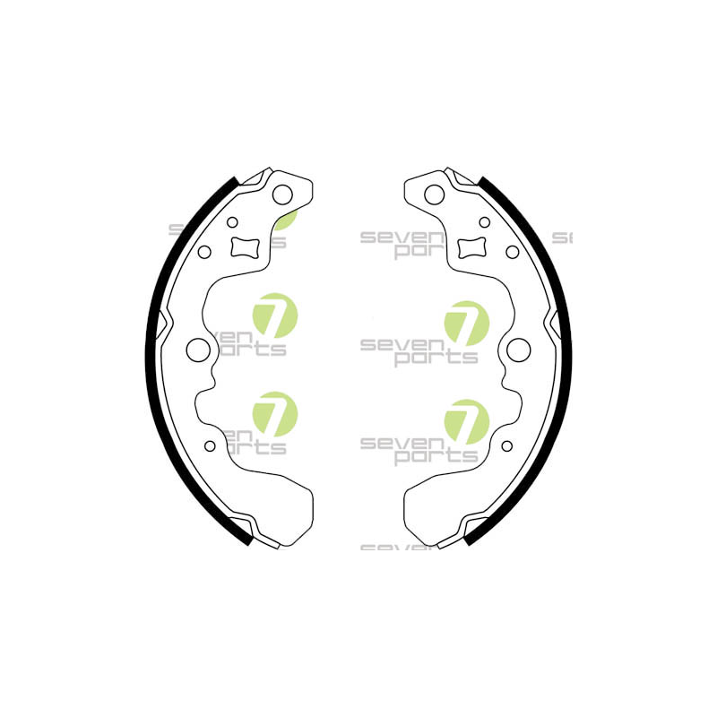 Ganasce freno - SEVEN