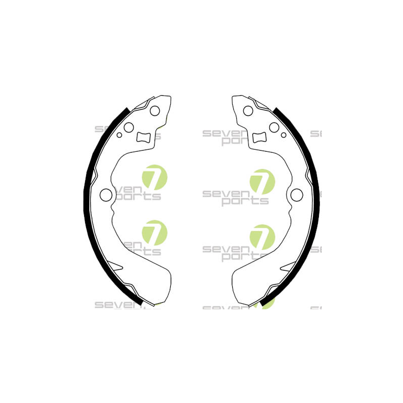 Ganasce freno - SEVEN