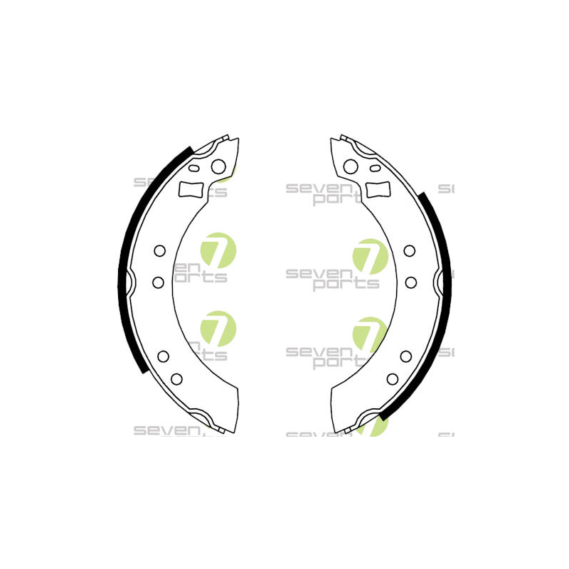 Ganasce freno - SEVEN