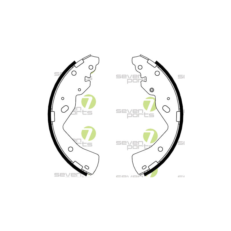 Ganasce freno - SEVEN