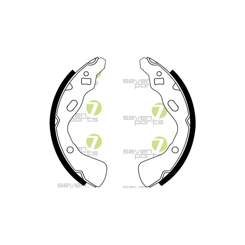 Ganasce freno - SEVEN