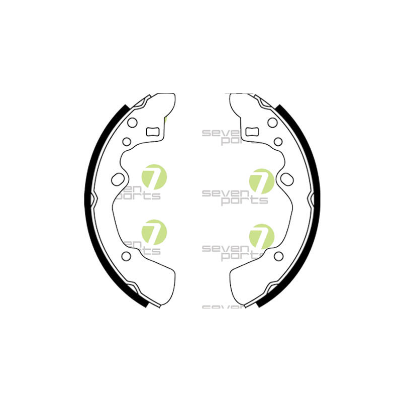 Ganasce freno - SEVEN