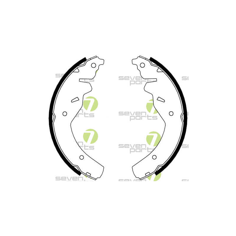 Ganasce freno - SEVEN