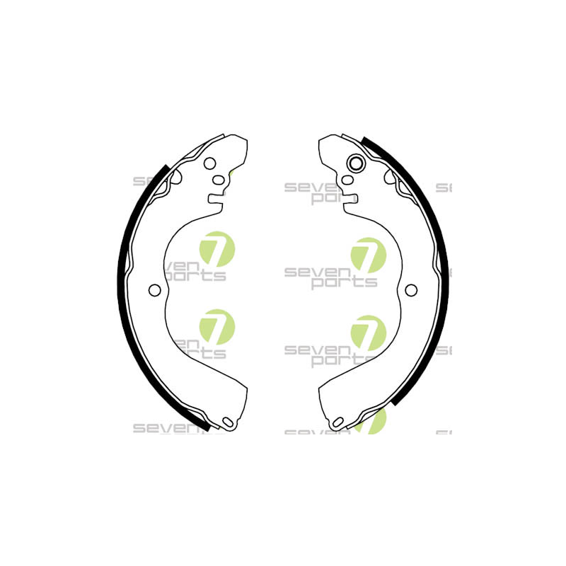 Ganasce freno - SEVEN