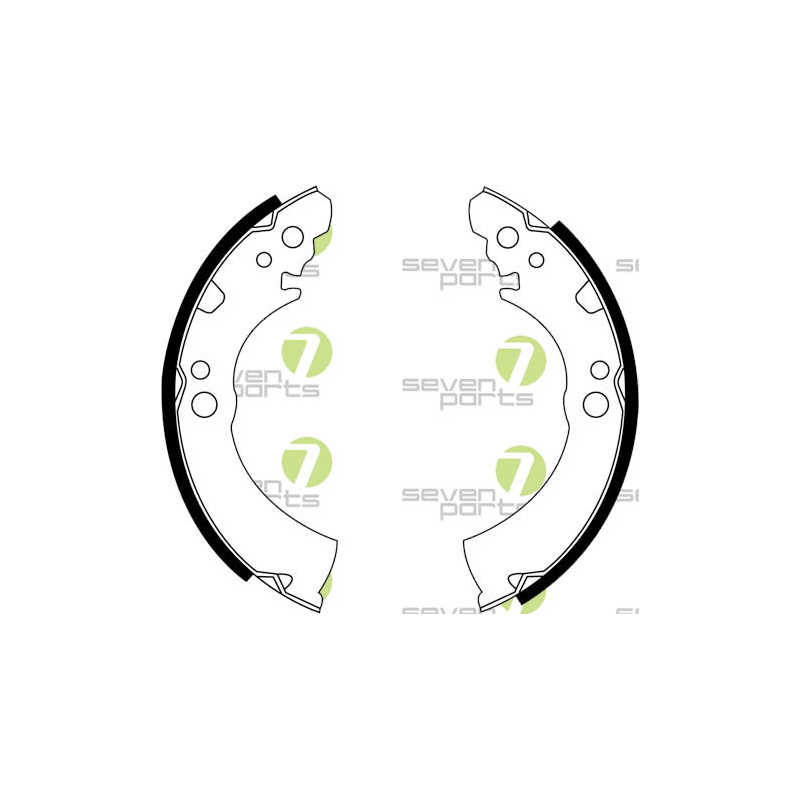 Ganasce freno - SEVEN