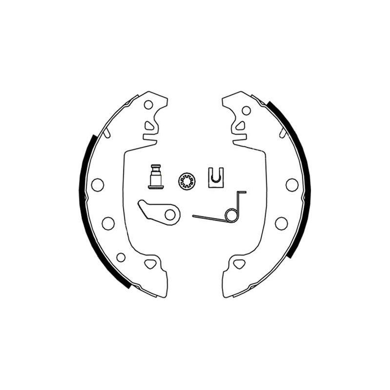 Ganasce freno - SEVEN