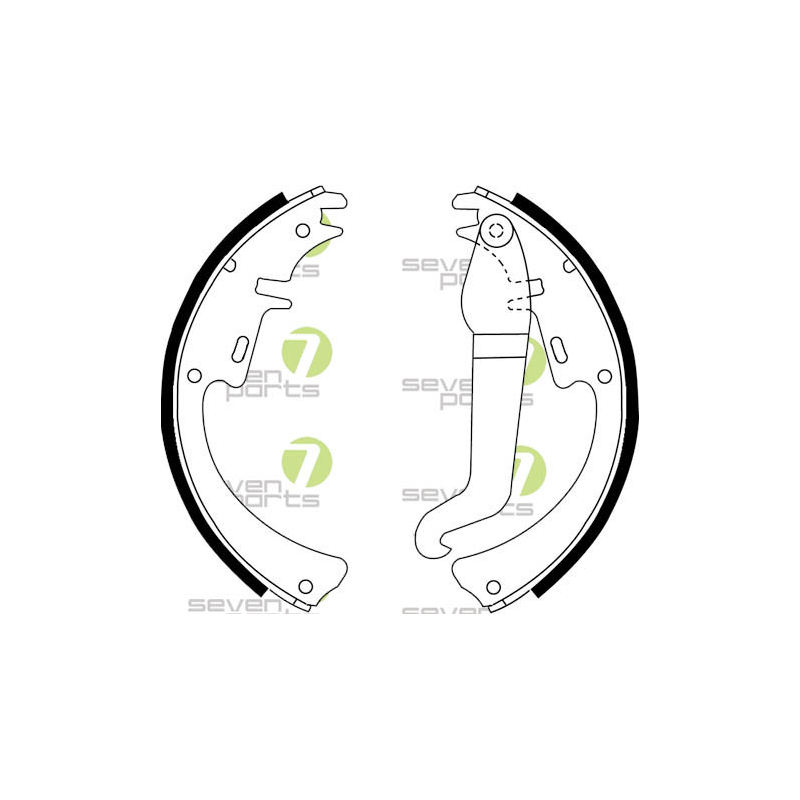 Ganasce freno - SEVEN