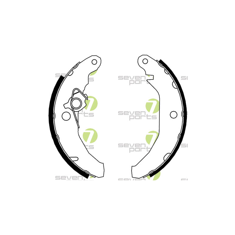 Ganasce freno - SEVEN