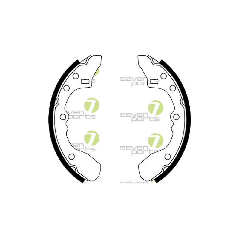 Ganasce freno - SEVEN