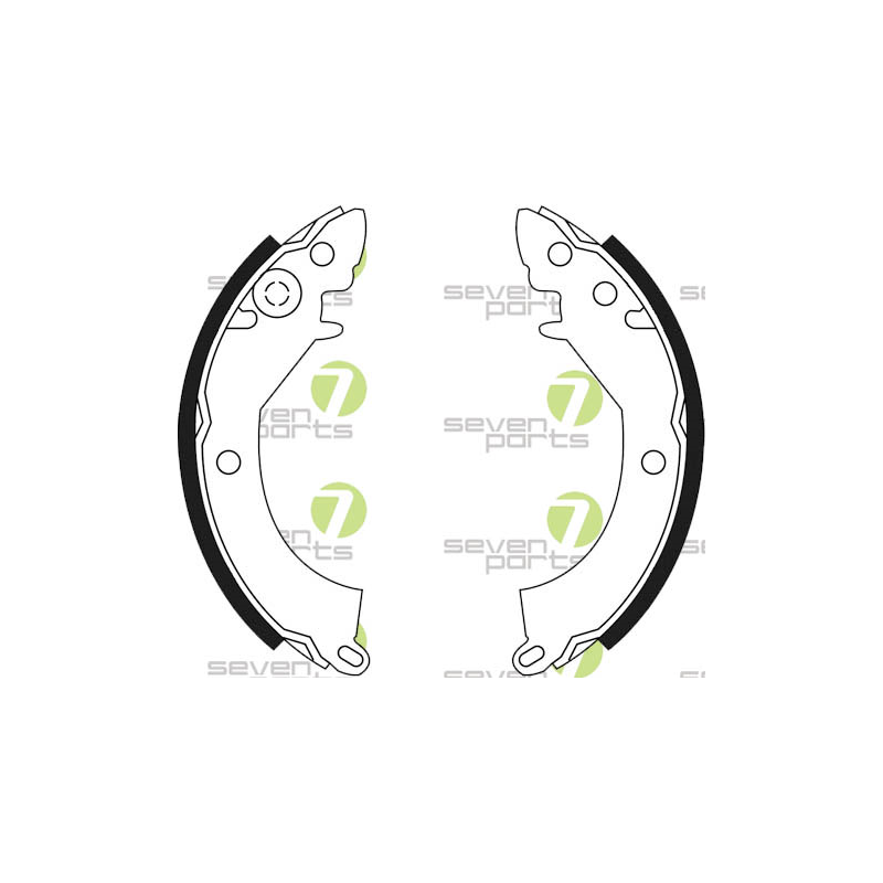 Ganasce freno - SEVEN