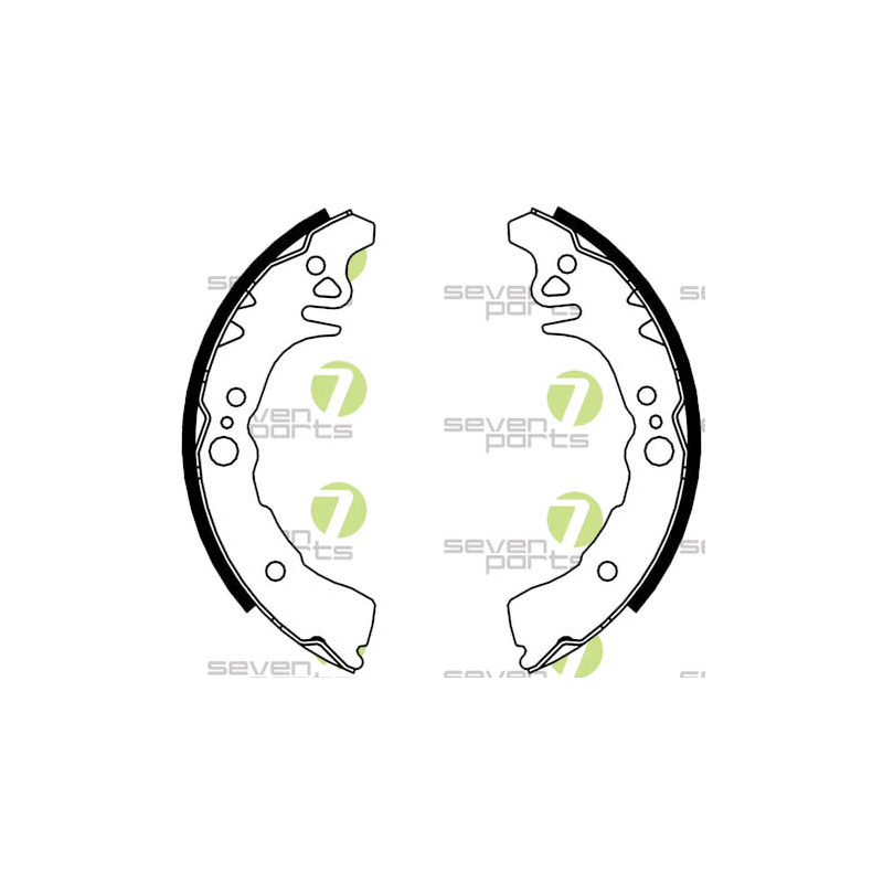 Ganasce freno - SEVEN