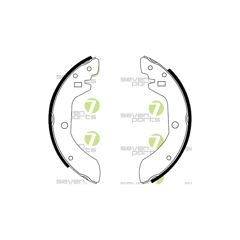 Ganasce freno - SEVEN